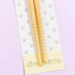 Pompompurin Hiragana Characters Bamboo Chopsticks