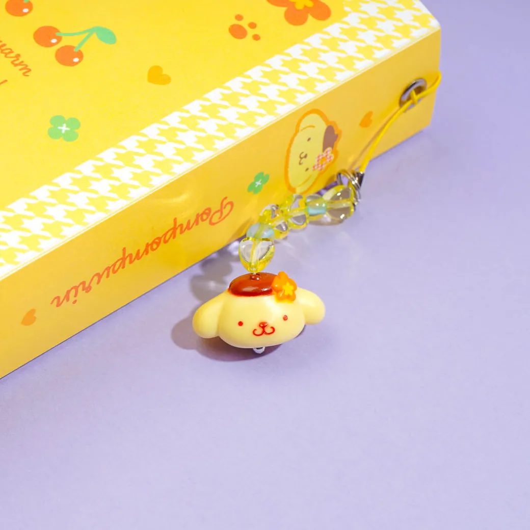 Pompompurin Kaohana Card Binder With Charm