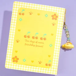 Pompompurin Kaohana Card Binder With Charm
