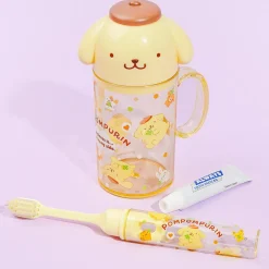 Pompompurin Lucky Toothbrush & Cup Set