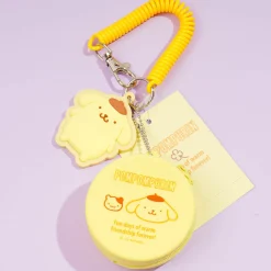 Pompompurin Macaron Mini Silicone Case With Charm