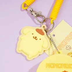 Pompompurin Macaron Mini Silicone Case With Charm