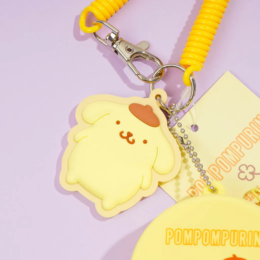 Pompompurin Macaron Mini Silicone Case With Charm