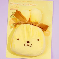 Pompompurin Mimimusubi Drawstring Pouch