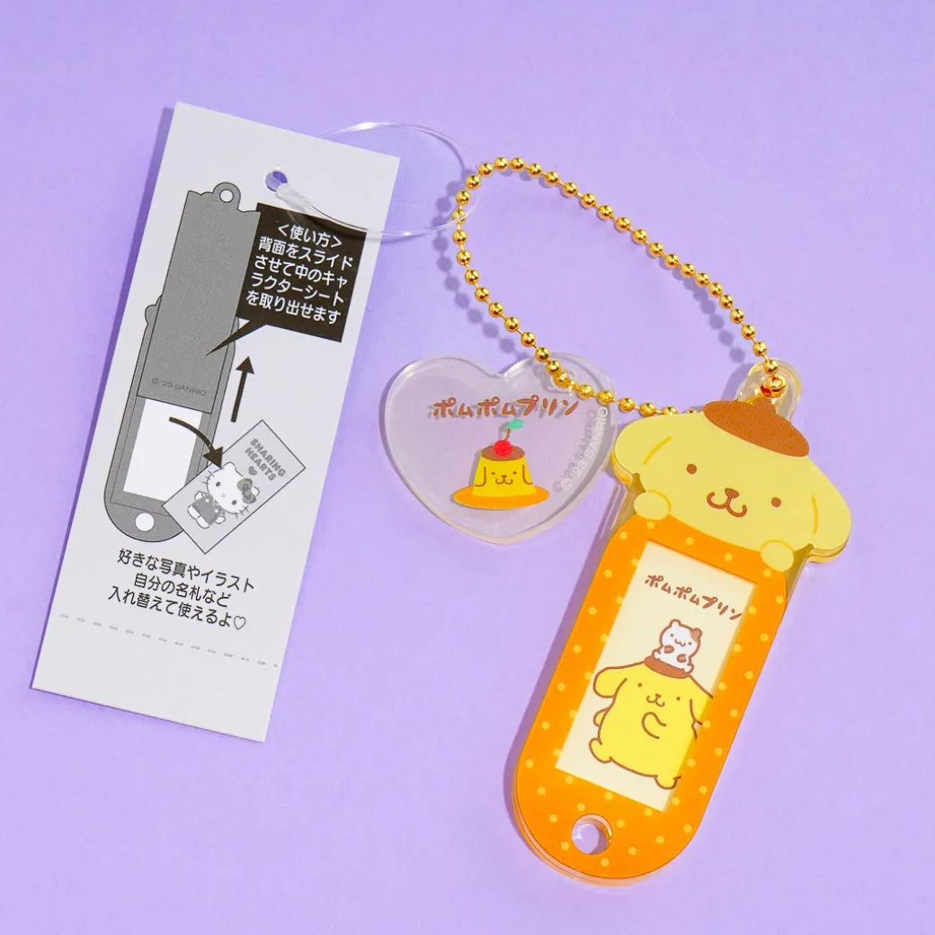 Pompompurin Name Tag Charm