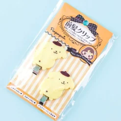 Pompompurin No-Trace Bangs Hair Clips