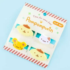 Pompompurin Office Clip Set