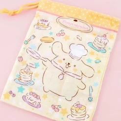 Pompompurin Pancake Drawstring Pouch