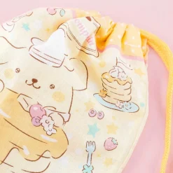 Pompompurin Pancake Drawstring Pouch