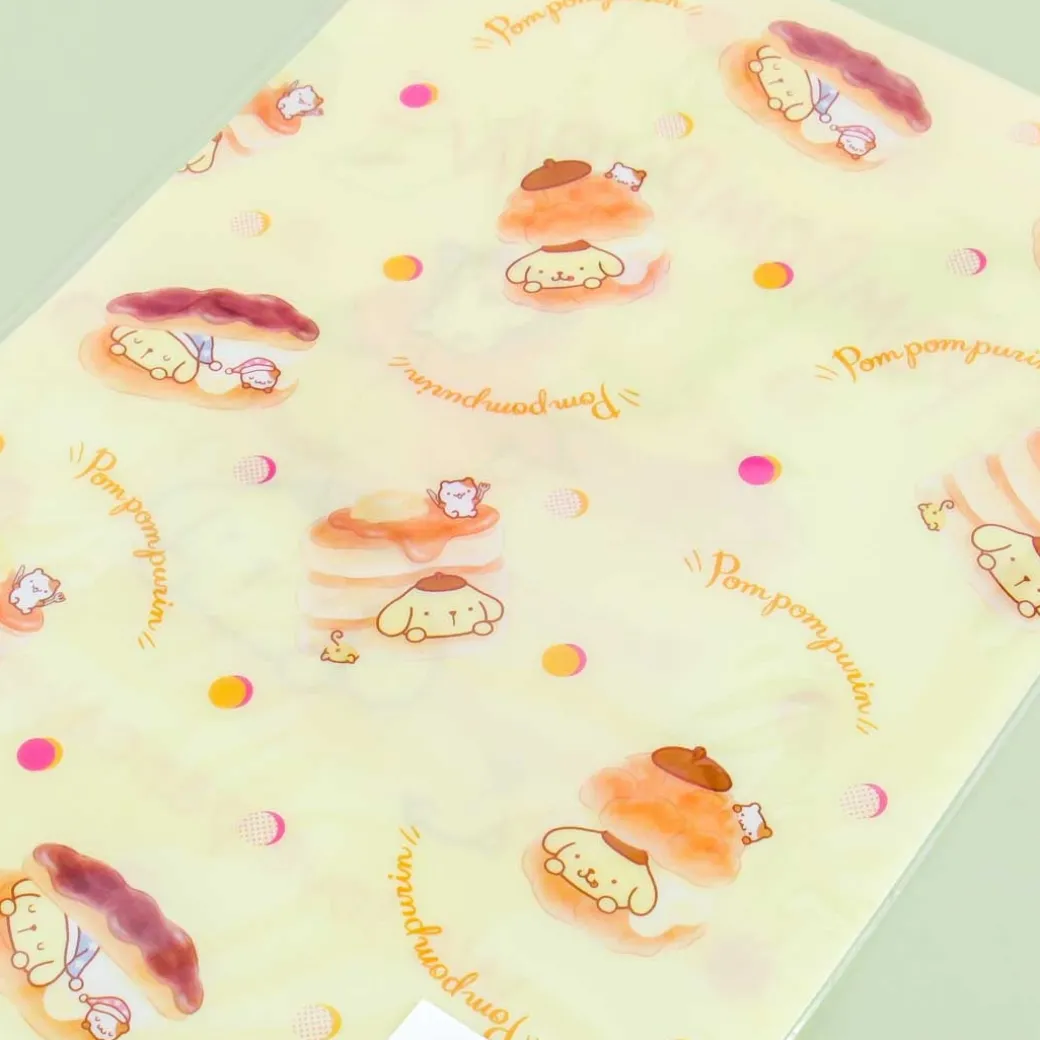 Pompompurin Pancake L-Type Folder