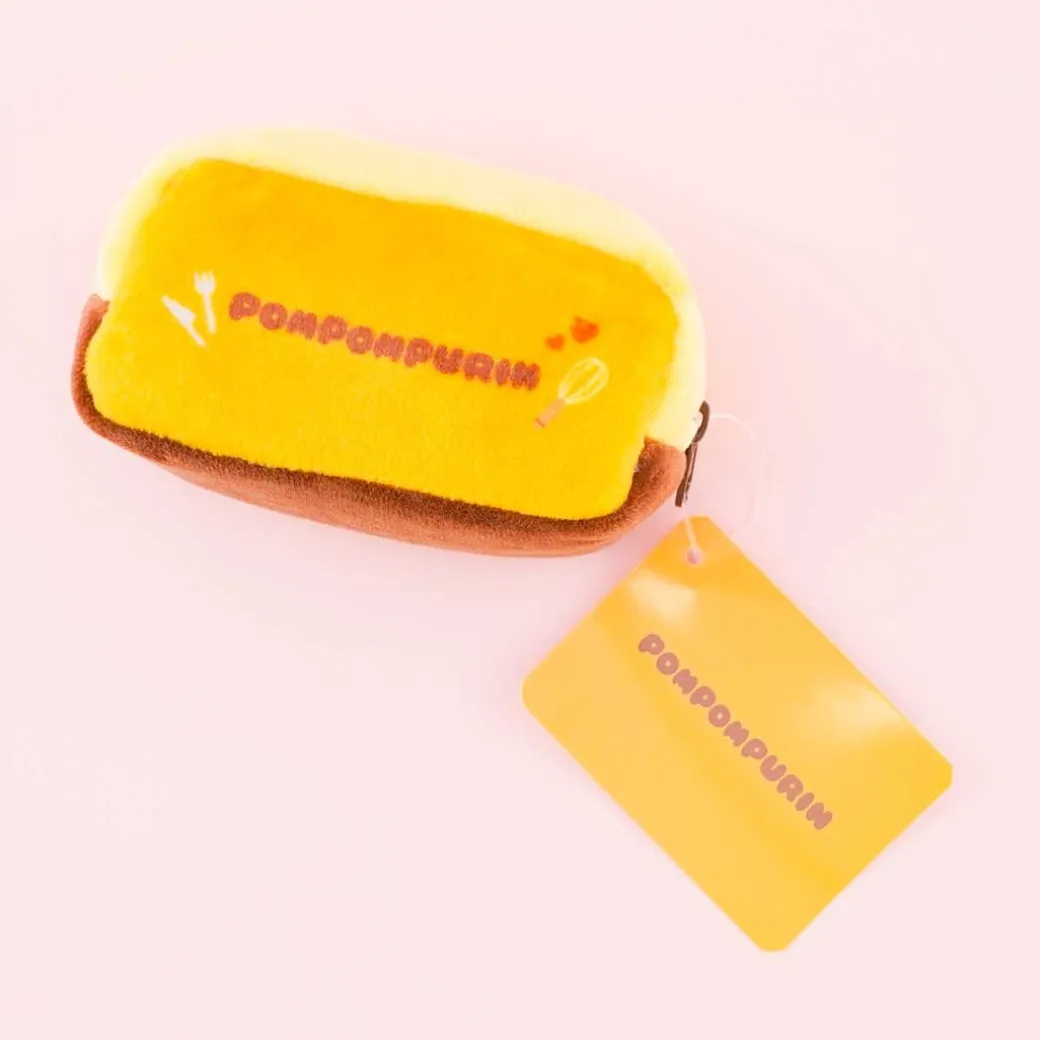 Pompompurin Pancakes Fluffy Mini Pouch