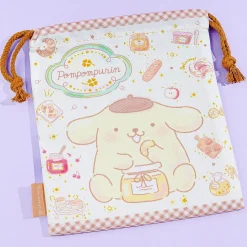Pompompurin Pastries & Jam Drawstring Pouch