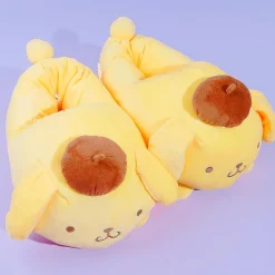 Pompompurin Plush Slippers