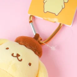 Pompompurin Plushie Charm With Heart Carabiner - Mini