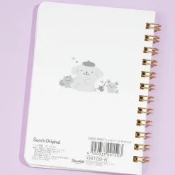 Pompompurin Pudding B7 Ring Notebook