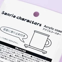 Pompompurin Pudding Cafe Acrylic Coaster