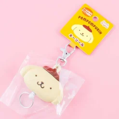 Pompompurin Retractable Keyring Charm