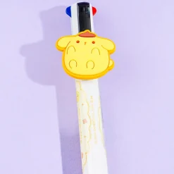 Pompompurin Round Eyes Cutie 4-Color Ballpen