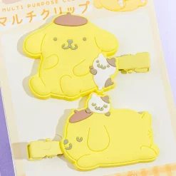Pompompurin Rubber Multi-Clip Set - 2 pcs