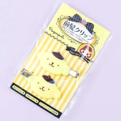 Pompompurin Side Bangs Hair Clips