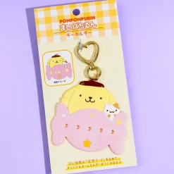 Pompompurin Starry Candy Custom Keychain