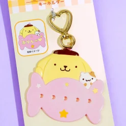 Pompompurin Starry Candy Custom Keychain