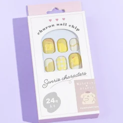 Pompompurin Stick-On Nail Tips - Short