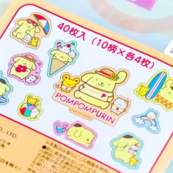 Pompompurin Summer Fun Sticker Flakes
