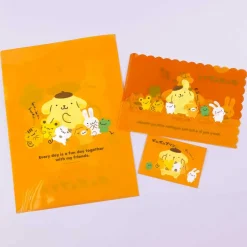 Pompompurin Team Pudding Clear File Set