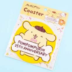 Pompompurin 25th Anniversary Bone Coaster