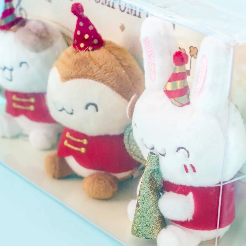Pompompurin 25th Anniversary Marching Band Moving Plushie Set