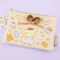 Pompompurin 25th Anniversary Pants Collection Fuzzy Pouch