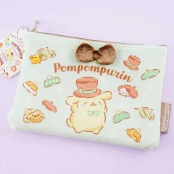 Pompompurin 25th Anniversary Hat Collection Fuzzy Pouch