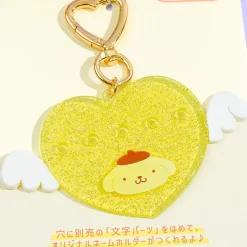 Pompompurin Winged Heart Custom Charm