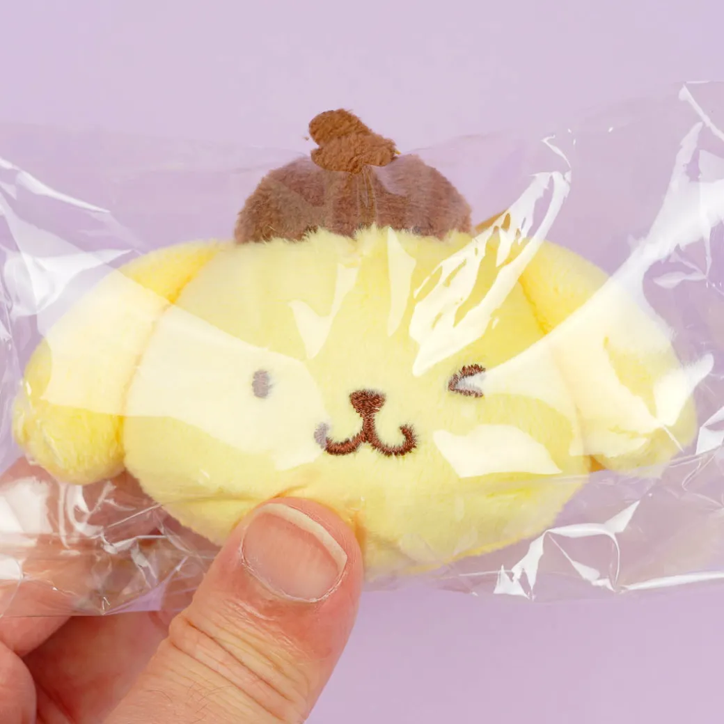 Pompompurin Wink Cheek To Cheek Magnet Plushie Charm