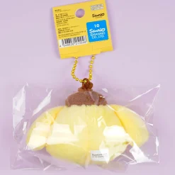 Pompompurin Wink Cheek To Cheek Magnet Plushie Charm