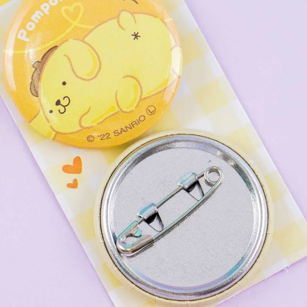 Pompompurin With Friends Mini Pin Badge Set