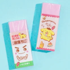 Pompompurin x Gekiochi-kun Scented Eraser Set