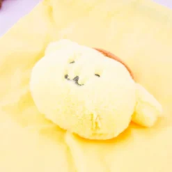 Pompompurin x Nagano Fluffy Face Drawstring Pouch