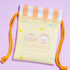Pompompurin x Sirotan Cloud Bed Drawstring Pouch
