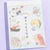 Potato Club Sushi Animals Memo Pad