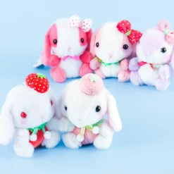 Pote Usa Loppy Strawberry Love Plushie - Medium