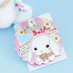 Pote Usa Loppy With Bear Scarf Plushie - Medium