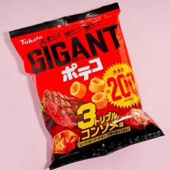 Poteco GIGANT Potato Ring Snacks - Triple Consommé