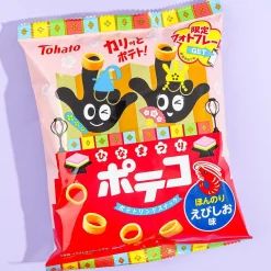 Poteco Hinamatsuri Potato Ring Snacks - Shrimp