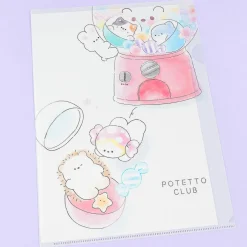 Potetto Club Gacha Fun A4 File Folder