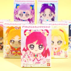 Pretty Cure Fuwakyun Plushie Charm Collectible With Gum