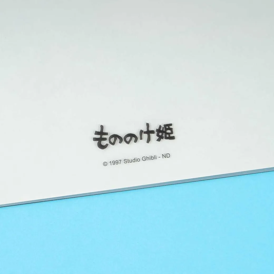 Princess Mononoke A4 File Folder - Ashitaka & San