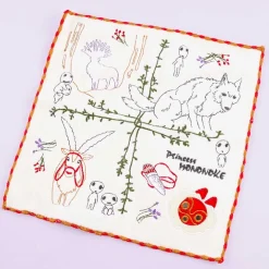 Princess Mononoke Animal Spirits Hand Towel