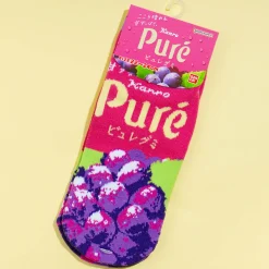 Pure Gummy Socks - Grape